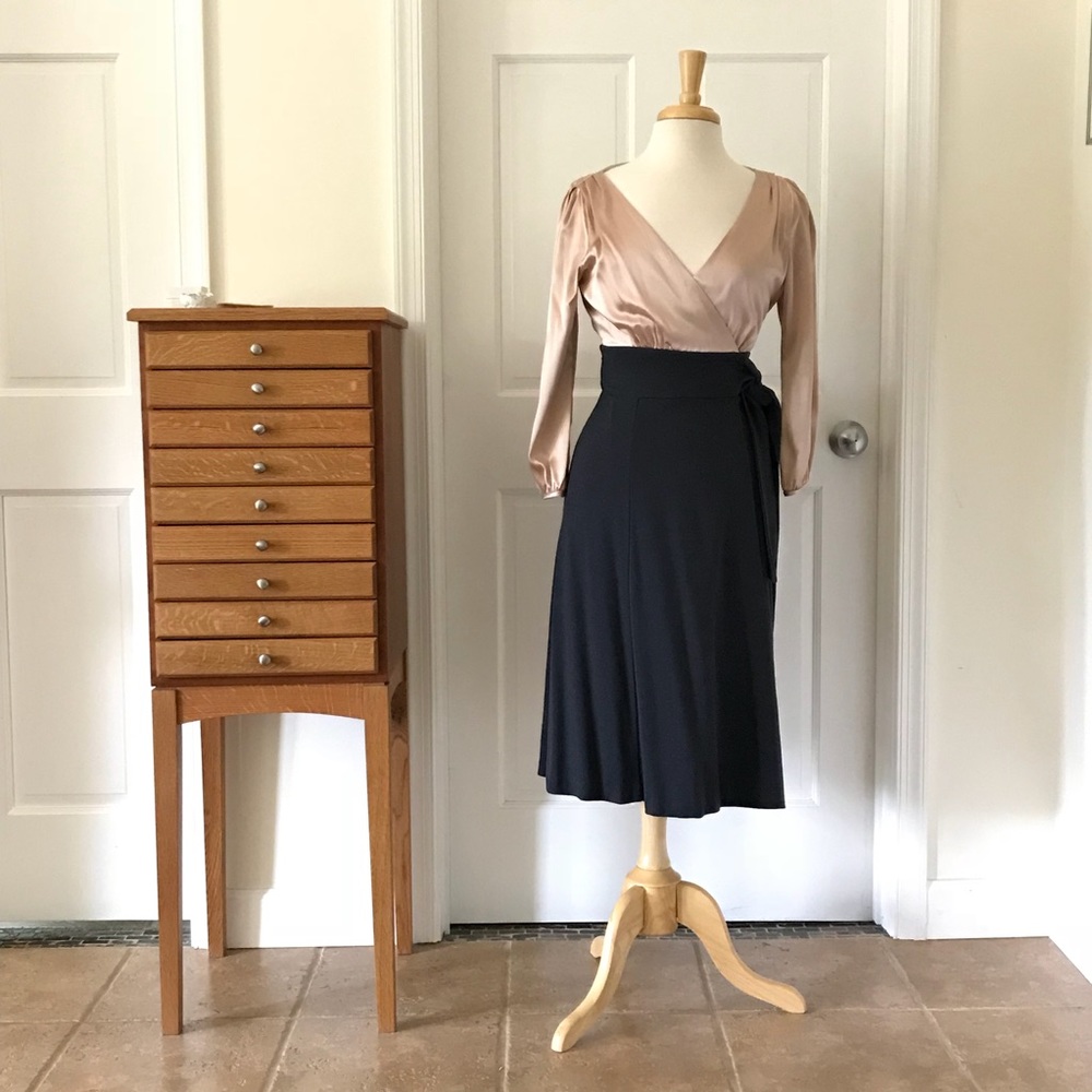 Diane Von Furstenberg Silk And Wool Dress